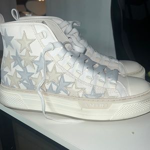 Amiri Men's Stars Court High-Top Sneakers